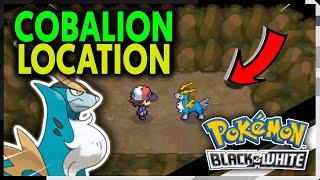 WHERE TO FIND COBALION ON POKEMON BLACK AND WHITE