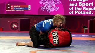 12 Womens GP No-Gi - 64 kg A. BRINZA ROU v. Z. SZAWERNOWSKA POL