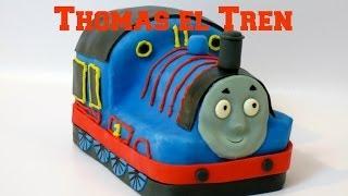 Como Hacer Thomas el Tren  Cake en 3D RUSTIK CAKE STUDIO Rocio Fukuda