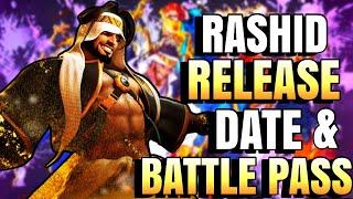 Street Fighter 6 RASHID RELEASE DATEFIRST LOOK + FIGHTER BATTLE PASS 2 - SF6 Rashid release date