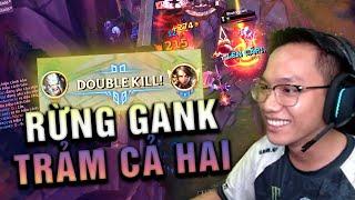 Tồ Tryndamere bón hành Jax rank Đại Cao Thủ rừng gank trảm cả 2