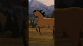 The beauty of SPIRIT Stallion of the Cimarron  #shorts #animation #dreamworks