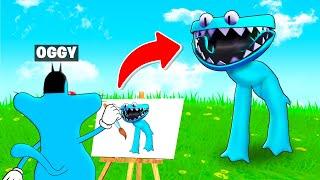 Roblox Oggy Drew Rainbow Friends Monsters And Transform With Jack  Rock Indian Gamer 