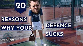 20 Super Easy Tips To AVOID Losing Points From Defence #Padeltips