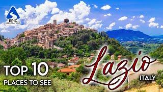 Lazio Italy Top 10 Places and Things to See  4K Travel Guide