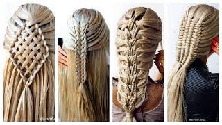 Top 4 Most Beautiful Hairstyles For Party & Wedding   Hairstyles with Braids for all occasions
