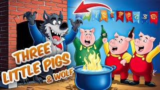 The Three Little Pigs Full Story for kids  English Stories for kids  Bedtime Stories 