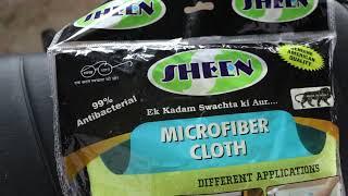 Unboxing the Best Microfiber Cloth for Your Bike & Car