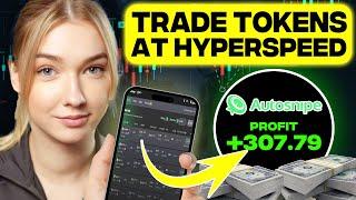 TRADE TOKENS AT HYPERSPEED WITH NEW SNIPER  - AUTOSNIPE  Full Step-By-Step Tutorial