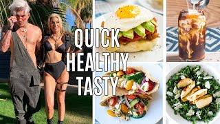 WHAT I EAT IN A DAY 2019  how i get fit  Ashly Schwan