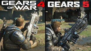 Gears 5 vs Gears of War 4  Direct Comparison