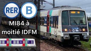 MI84 à moitié IDFM  Rénovation allégée des MI84 du RER B