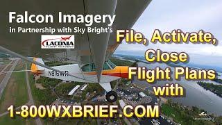 How to File Activate and Close Flight Plans with 1800WXBRIEF.com