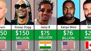 Top 100 Richest Rappers In The World 2022