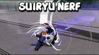 SUIRYU GOT NERFED IN THE STRONGEST BATTLEGROUNDS - TINY UPDATE