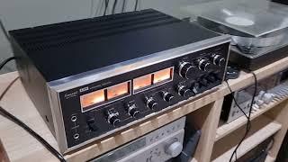 Rare Sansui QA-7000 quadraphonic amp fully restored demo Robert Plan Big Log