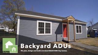 525SF ADU oversized tiny home Walkthrough