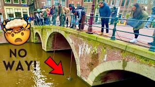 What Happens Now? Magnet Fishing in Amsterdam Old Canals