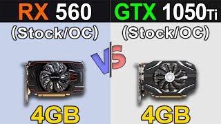 RX 560 Vs. GTX 1050 Ti  25 Games Benchmarks