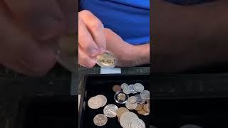 Selling a coin collection.