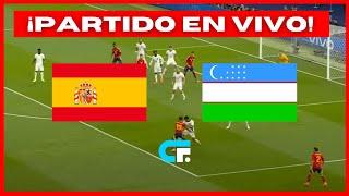  ESPAÑA vs UZBEKISTAN EN VIVO  JUEGOS OLIMPICOS PARIS 2024  GRUPO C