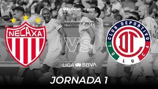 Resumen y Goles  Necaxa vs Toluca  Liga BBVA MX  Apertura 2022 - Jornada 1