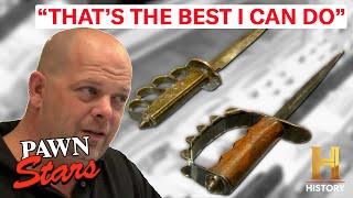 Pawn Stars Thats The Best I Can Do *Ricks 4 TOUGHEST Negotiations*