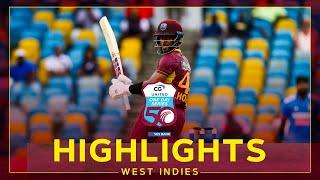 Highlights  West Indies v India  Hope Hits 63 For Victorious Windies  2nd CG United ODI