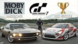 Gran Turismo 7 - Missions Moby Dick All Gold