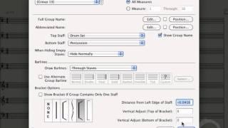 Virtual Drumline & Finale - Score Setup