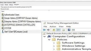 How To Exclude Domain User From Group Policy Applied Windows Server 2022