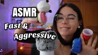 ASMR FAST & AGGRESSIVEASMR RÁPIDO agresivo caótico ASMR relajante español para dormir Pandasmr