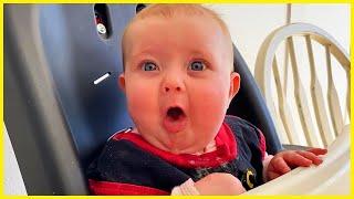 Try Not To Laugh - Top Funniest Babies When Eating  Peachy Vines