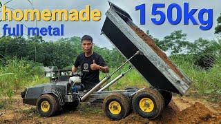 homemade dump truck full video  rc action homemade