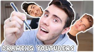 DRAWING YOUTUBERS CHALLENGE