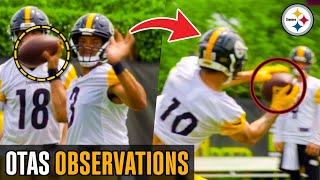 The Pittsburgh Steelers Looked LETHAL At OTAs...  Steelers News  Week 1 OTAs Observations