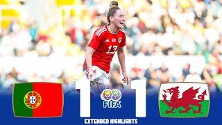 Portugal vs Wales  Highlights  Womens International Friendly 11-04-2023
