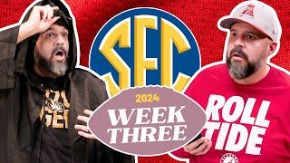 SEC Roll Call - Week 3 2024 Season