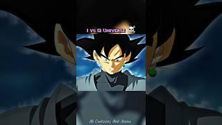 Goku vs 12 Universe ️ #short #dragonball #goku #viral 