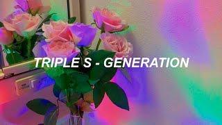 트리플에스tripleS AAA ‘Generation’ Easy Lyrics