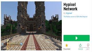 using ROBLOX to play HYPIXEL MINECRAFT