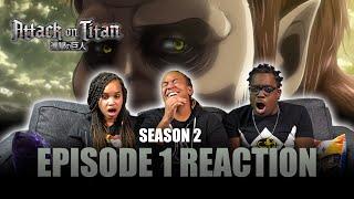 Beast Titan  Attack on Titan S2 Ep 1 Reaction