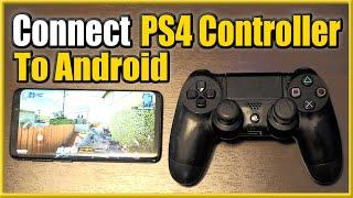 How to Connect PS4 Controller to Android Phone using BLUETOOTH Easy Method