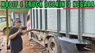 Proses Pembuatan Pengaman Truck Dyvo Yang Sangat Tidak Lazim Di Karoseri Irsyad Putra