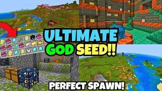 GOD SEED Minecraft 1.21 Bedrock *minecraft seeds*