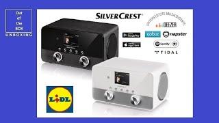 SIlverCrest Stereo Internet Radio SIRD 14 C4 UNBOXING Lidl DAB+ RDS 4-in-1