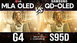 LG G4 vs Samsung S95D  Best OLED TV? HDR Comparison