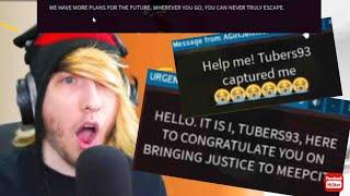 ROBLOX  MEEPCITY GETS HACKED LIVE  KREEKCRAFT GETS HACKED BY TUBERS93  MEEPCITY REMOVED PARTIES
