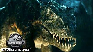 Jurassic World’s Scariest Dinosaur Attacks Part 2 in 4K HDR  Jurassic World