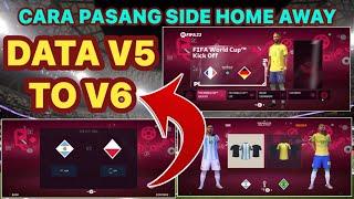 Add Side Home Away Data V6 World Cup Qatar FIFA 16 Mod World Cup Qatar